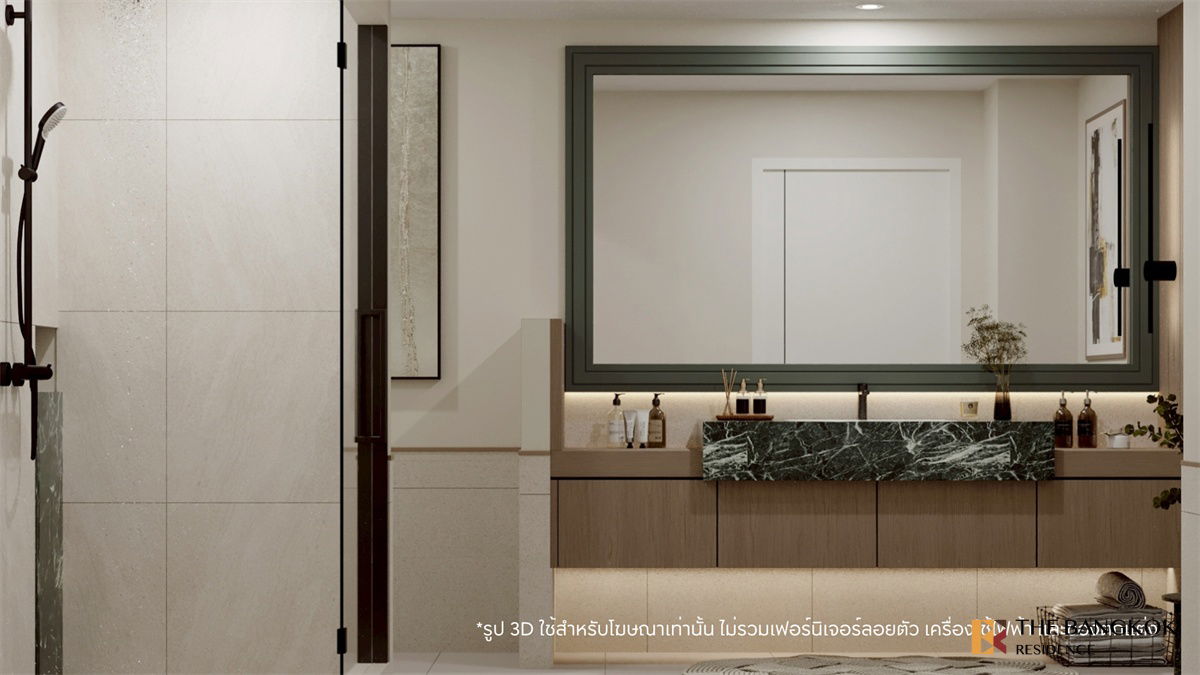 รูป ⚡Ruamjai Height , Spacious Luxury Living in Sukhumvit 39 near BTS Phrom Phong - รูปที่ 8/9