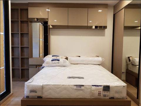 PET FRIENDLY ! 1B1B 27 ตร.ม. เฟอร์ครบพร้อมเข้าอยู่ 