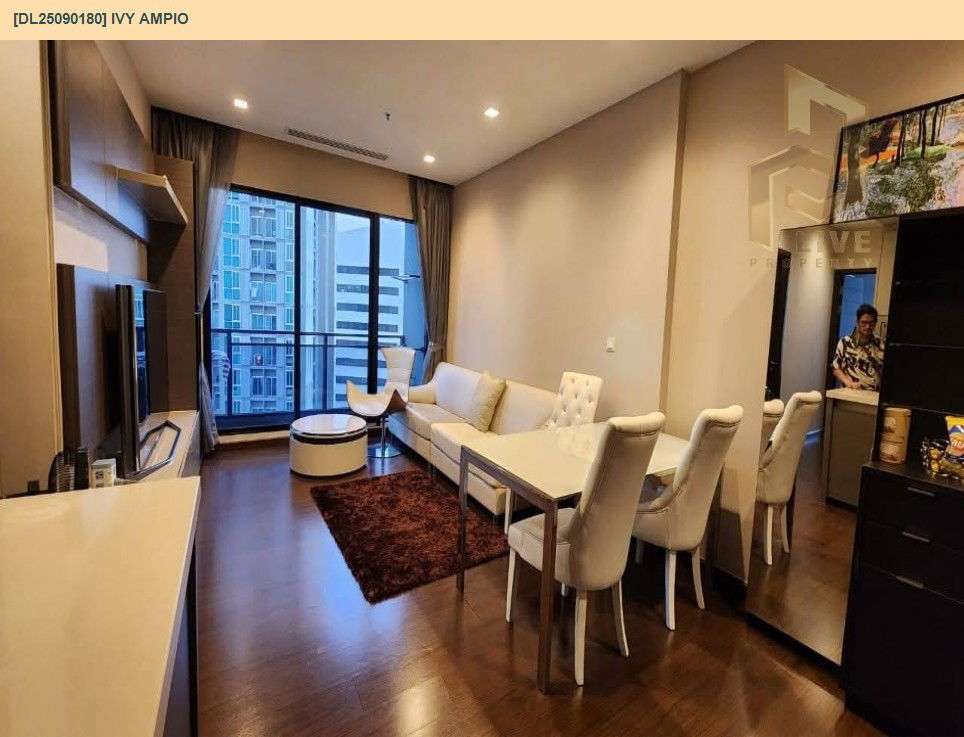 picture DL25090180 Condo for rent, Ivy Ampio near MRT ศูนย์วัฒนธรรม, ready to move in, call urgently 0656133286 LineID @655ebbvc - 4/14