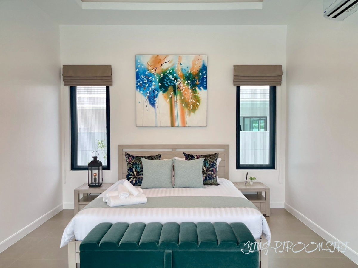 รูป ขายบ้านเดี่ยว โครงการ Botanica Hua Hin, หัวหินซอย 112,  ขนาด 3 นอน 2 น้ำ สระว่ายน้ำ 4×8 ม.ที่ดิน 125 ตร.ว.  - รูปที่ 6/51