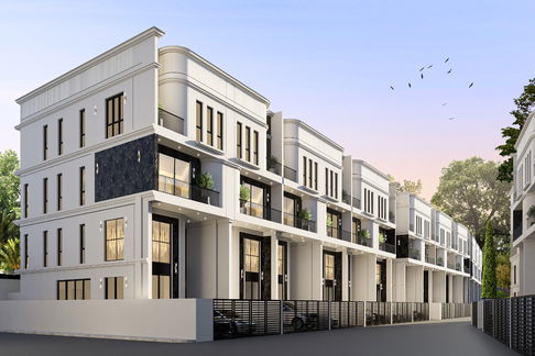    Amara Sathorn-Ratchapruek  Townhome homeoffice 