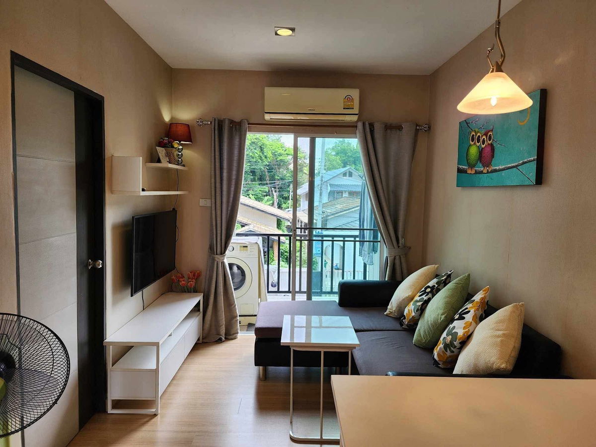รูป ให้เช่า วันพลัส - ห้วยแก้ว 1ห้องนอน 1ห้องน้ำ 32 ตร.ม. ชั้น 2 ใกล้ เมญ่า (ID:537CR)  - รูปที่ 4/11