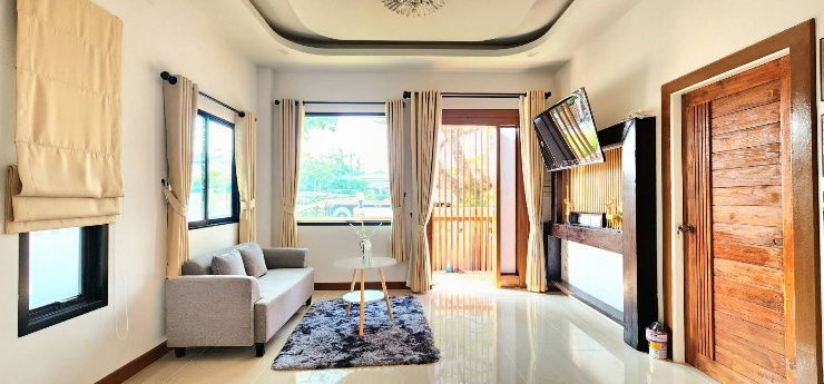 รูป ขายบ้านเดี่ยวพร้อมเฟอร์ฯโซนหางดง ใกล้ตลาดน้ำโท้ง , โรงเรียนนานาชาติลานนา , กาดฝรั่ง ปรับลดราคาเหลือ 1.59 ลบ. - รูปที่ 8/22
