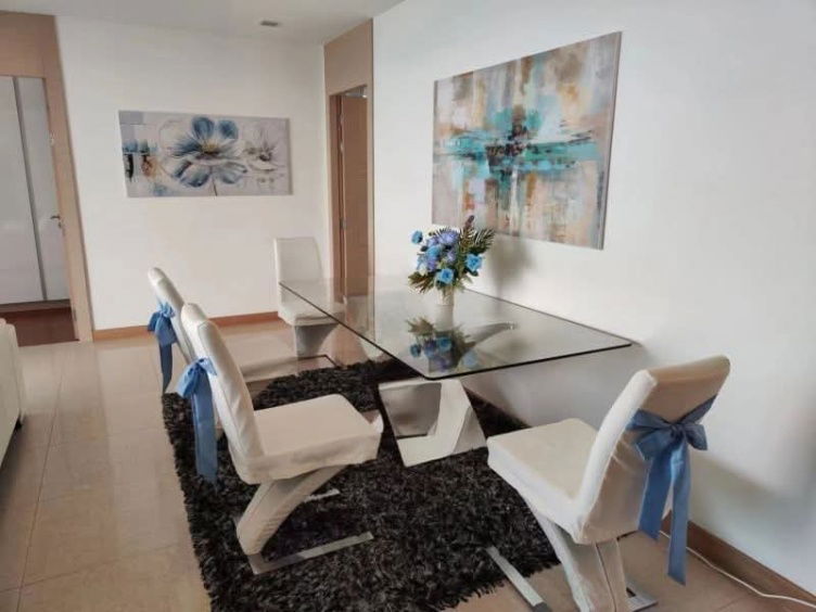 picture Luxury beachfront Condo in The Palm Wongamat Tower A, bigger type of 2bedrooms, Unobstructed Sea View, Direct access to the beach from the project - 7/10
