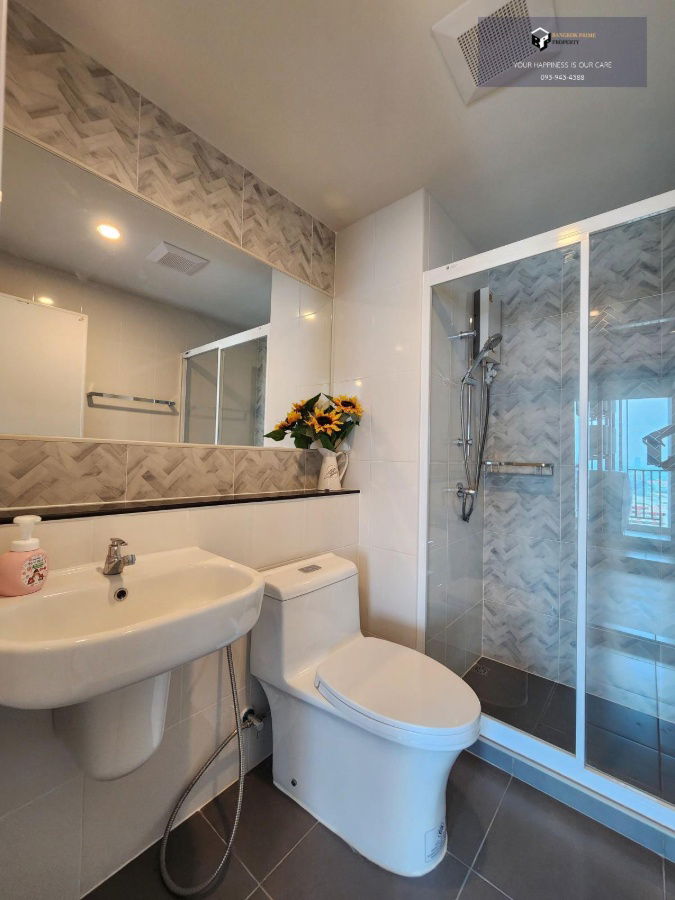 รูป Regent Home Bangna | 🚝ใกล้ BTS บางนา ห้องมุม วิวโค้งแม่น้ำเจ้าพระยา บางกระเจ้า เฟอร์นิเจอร์ Ikea & เครื่องใช้ไฟฟ้าครบ ฟรี Wi-Fi #2025090911791 - รูปที่ 7/10
