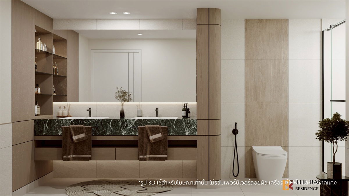 รูป ⚡Ruamjai Height , Spacious Luxury Living in Sukhumvit 39 near BTS Phrom Phong - รูปที่ 7/9