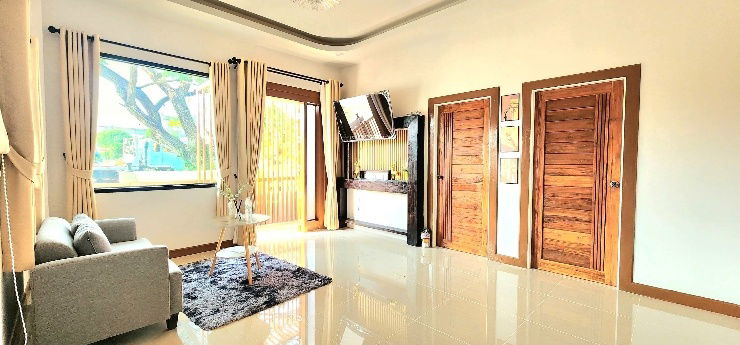 รูป ขายบ้านเดี่ยวพร้อมเฟอร์ฯโซนหางดง ใกล้ตลาดน้ำโท้ง , โรงเรียนนานาชาติลานนา , กาดฝรั่ง ปรับลดราคาเหลือ 1.59 ลบ. - รูปที่ 13/22