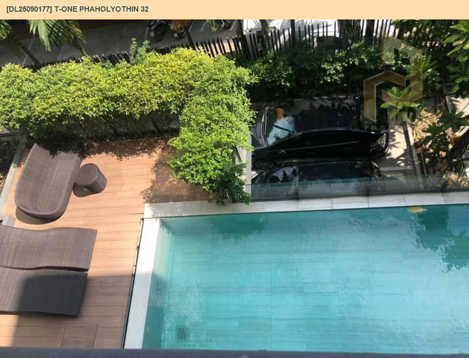 picture DL25090177 Condo for rent, T-One Phaholyothin 32 near -, ready to move in, call urgently 0656133286 LineID @655ebbvc - 13/14