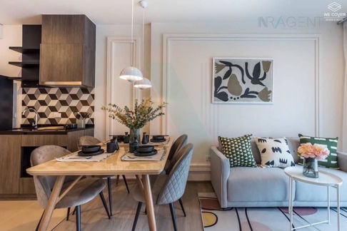 For Rent Condo THE BASE PHETCHABURI - THONGLOR Building 1, Floor 9,1 bed room, Room size 33 sqm