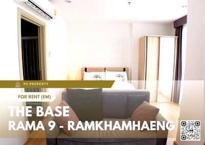 เช่าคอนโด เมเจอร์ ฮอลลีวูด รามคำแหง : ให้เช่า ✨ The Base Rama 9 - Ramkhamhaeng ✨ เฟอร์นิเจอร์ และ เครื่องใช้ไฟฟ้าครบ ใกล้ Airportlink รามคำแหง 250 เมตร