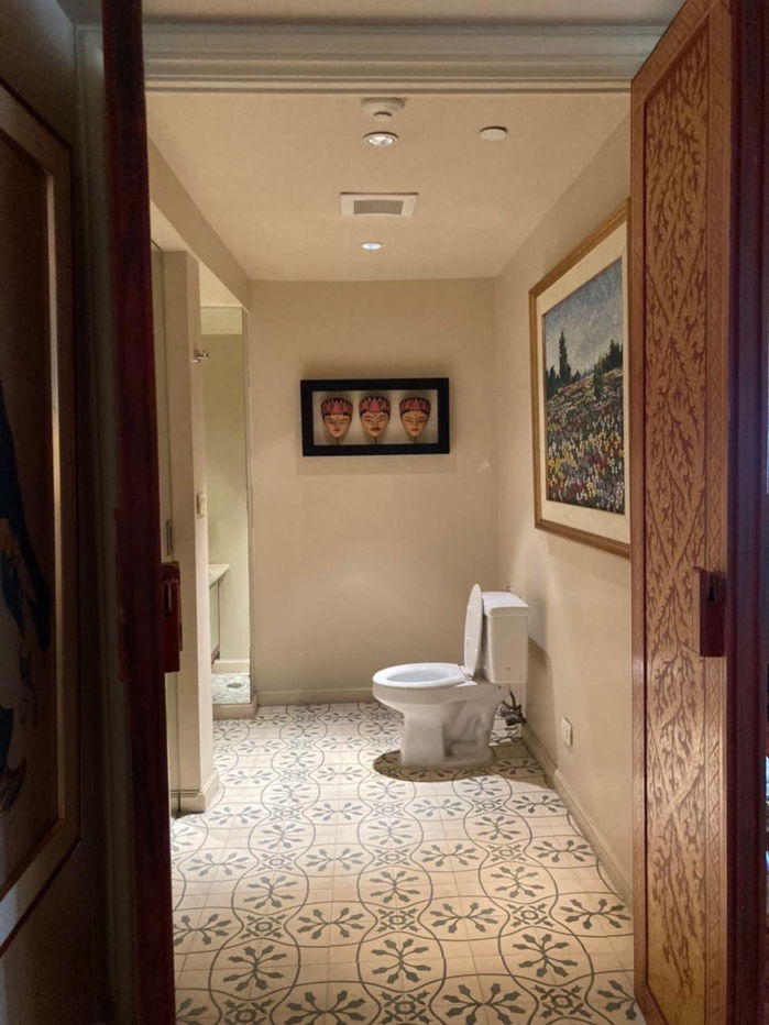 รูป cd1832 ให้เช่าคอนโดหรู Penthouse วิวแม่น้ำเจ้าพระยา ราคาถูก 100,000บาท/เดือน (ราคานี้ ไม่ให้เปียโน) Le bua at State Tower ใกล้ BTS สะพานตากสิน - รูปที่ 42/49