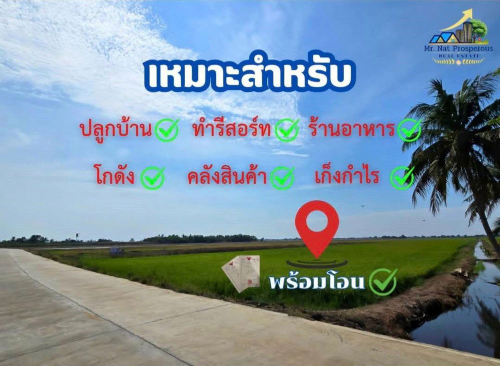 รูป Call : 098-087-0594 ขายที่ดินเปล่า 951 ตารางวา ใกล้ถนน 304 ตำบลคลองอุดมชลจร เมืองฉะเชิงเทรา ใกล้แม็คโคร ฉะเชิงเทรา (เจ้าของขายเอง) - รูปที่ 3/9