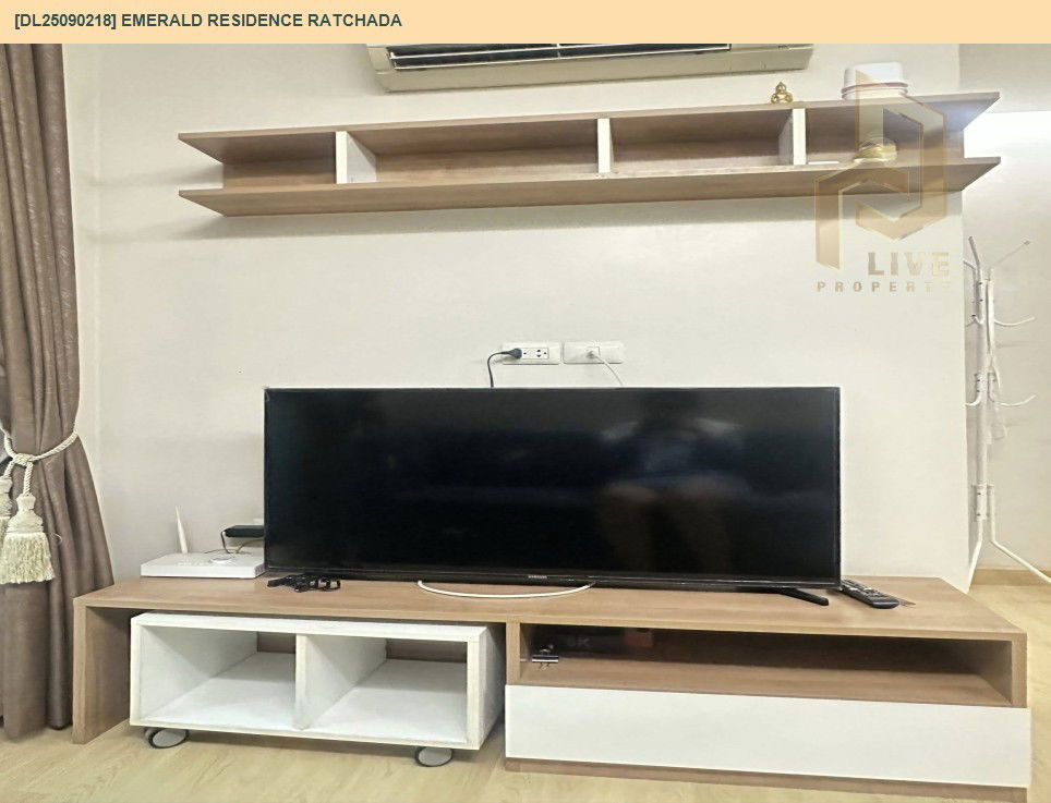 picture DL25090218 Condo for rent, Emerald Residence Ratchada near MRT ห้วยขวาง, ready to move in, call urgently 0656133286 LineID @534wlwof - 2/8