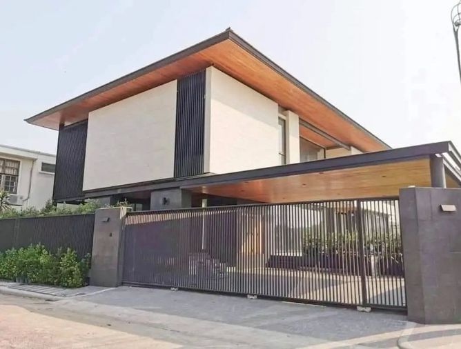 4-bed house for sale, 610 sqm, 156 sq wah, Evergreen Ville (Bangna-Trad