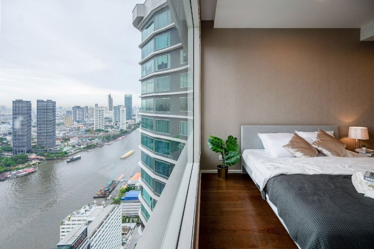picture Condo 2bedrooms new unit for rent with river view at Rhythm Charoenkrung near Sathorn - 10/14