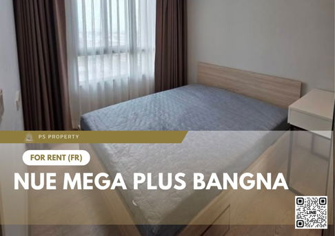 For rent ✨ Nue Mega Plus Bangna ✨ 2 bedrooms, fully furnished and equipped, near BTS Bangna