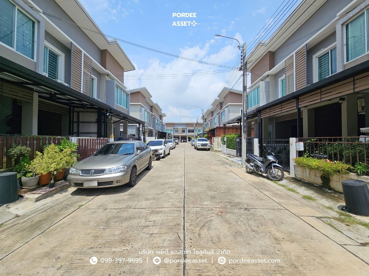 รูป ขาย!! ทาวน์โฮม บีทีเอ็น เรสซิเดนซ์ (หลังบ้านไม่ติดหลังอื่น ขนาด 20 ตร.ว.) ซอยจันทร์ทองเอี่ยม บางบัวทอง นนทบุรี ใกล้เซ็นทรัลเวสต์เกต : BTN Residence - รูปที่ 21/26