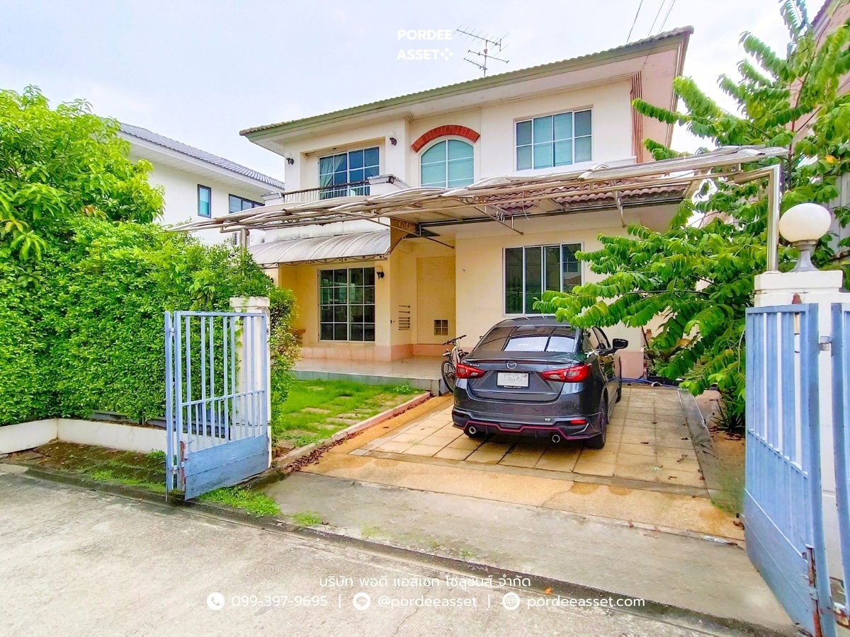 รูป ขาย!! บ้านเดี่ยว ชัยพฤกษ์ รังสิต-คลอง4 ( หลังริม ขนาด 67.4 ตร.ว. ) อยู่ต้นโครงการ ต.บึงยี่โถ อ.ธัญบุรี ถนนรังสิต-นครนายก78 ใกล้ทางด่วนมอเตอร์เวย์  - รูปที่ 20/25