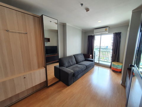 ☘️For Rent: Lumpini Place Srinakarin Huamark Station, 1 bedroom (33 sq.m.), only 13,000 baht (ready to move in), near the Airport Link