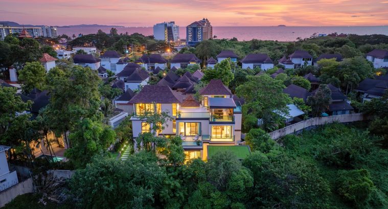 แนกาวารี วิลเลจ นาเจะรเทียน วิลลาใหม่สนิท 6+1 ห้องนอน 9 ห้องน้ำ