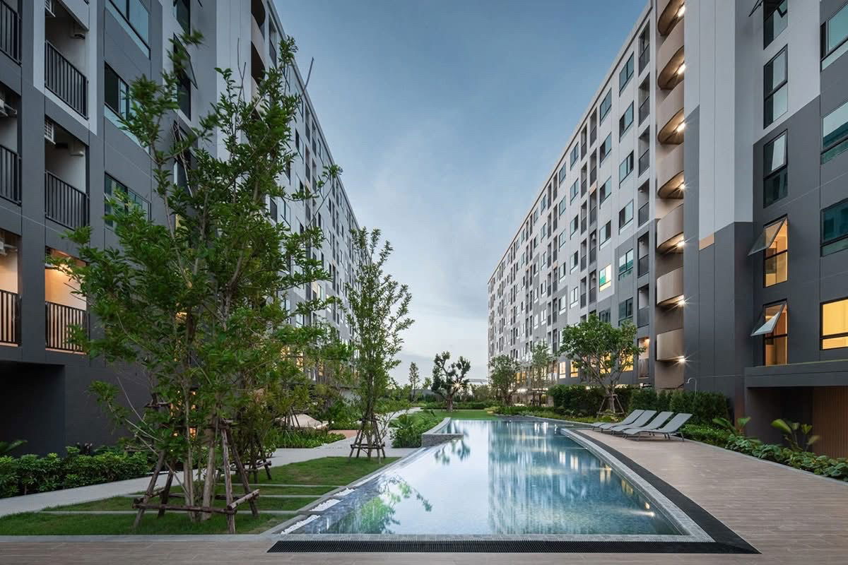 รูป เวย์อมตะ📌ทำเลศักยภาพใกล้มอเตอร์เวย์ / บูรพาวิถี เดินทางสู่กรุงเทพฯ บางนา สมุทรปราการ ได้สะดวก 📞061-6161426 /065-4496399  🟢LINE: @wsrcondo - รูปที่ 2/7