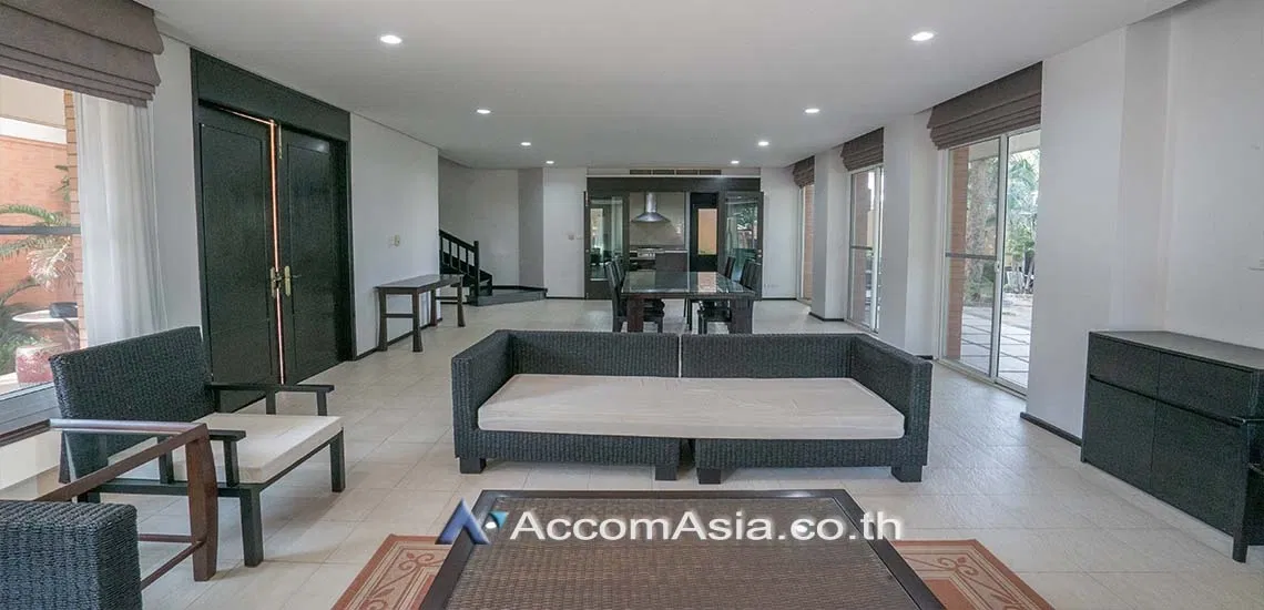 รูป 🔼🔽 AccomA 📩  Spacious house in an exclusive compound, 4 Beds for rent in New Phetchaburi (AA27418) - รูปที่ 2/19