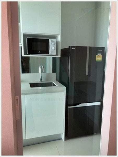 รูป ให้เช่าคอนโด เดอะ สกาย สุขุมวิท อาคาร B ชั้น 12 1 ห้องนอน ขนาด 31.00 ตรม ใกล้ โรงเรียนนานาชาติ เบิร์คลีย์ บางนา - รูปที่ 5/8
