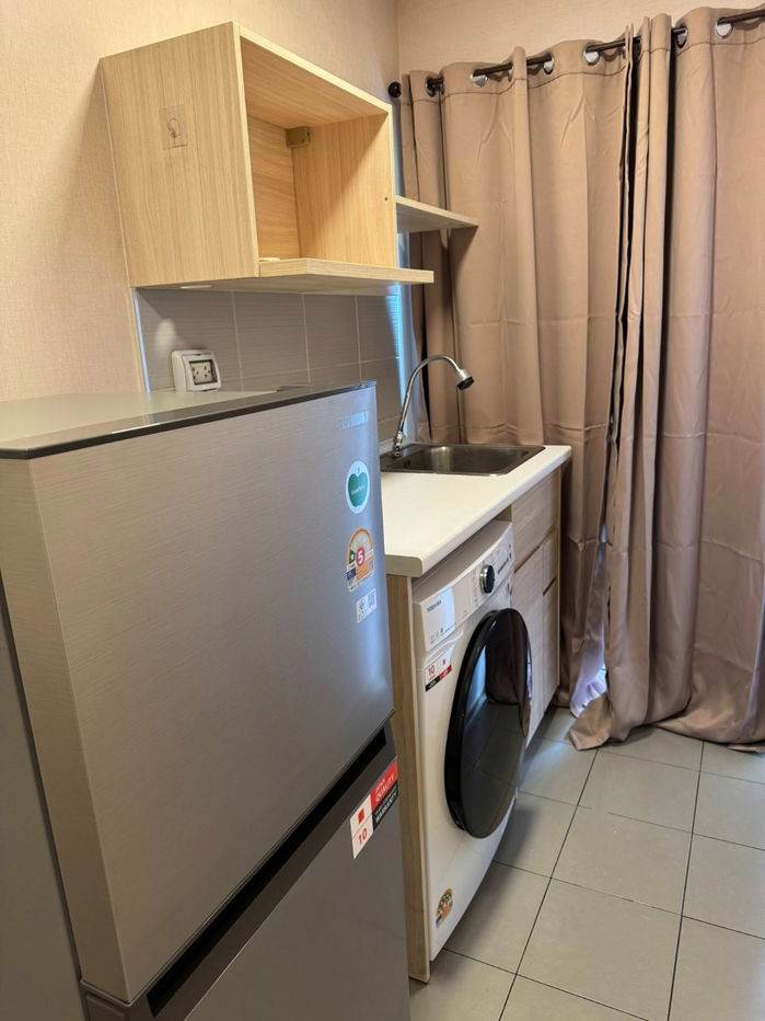 picture Plum Condo Rangsit Alive2 1 bedroom, 1 bathroom, size 26 square meters, Building C, 6th floor, near the elevator. - 4/4
