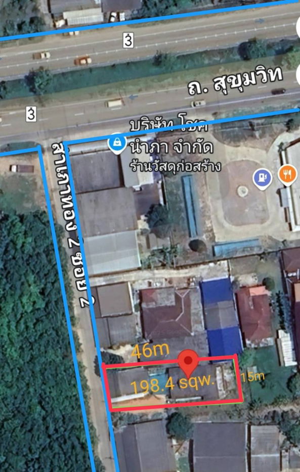 รูป ด่วน!! ที่ดินสวยทำเลดี ใจกลางเมือง !!!!ขายที่ดินพร้อมสิ่งปลูกสร้าง 188 ตรว. ตำบลเพ อำเภอเมือง จังหวัดระยอง - รูปที่ 12/15