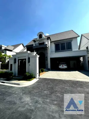 Houses for rent ถนนวัชรพล : 🔼🔽 AccomA 📩  4 BR House @Narasiri Phahol-Watcharapol (AA39854)