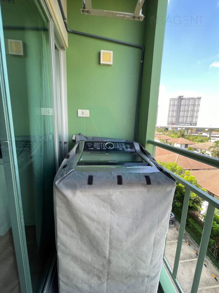 picture 📌 For Rent Condo LUMPINI VILLE PRANANGKLAO - RIVERVIEW Building B2, Floor 6,Studio, Room size 22.00 sqm - 4/8