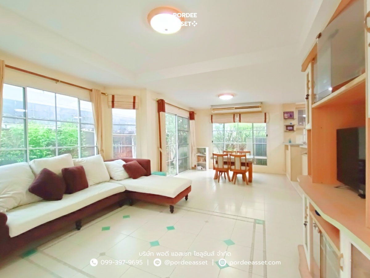 รูป ขาย!! บ้านเดี่ยว ชัยพฤกษ์ รังสิต-คลอง4 ( หลังริม ขนาด 67.4 ตร.ว. ) อยู่ต้นโครงการ ต.บึงยี่โถ อ.ธัญบุรี ถนนรังสิต-นครนายก78 ใกล้ทางด่วนมอเตอร์เวย์  - รูปที่ 3/25