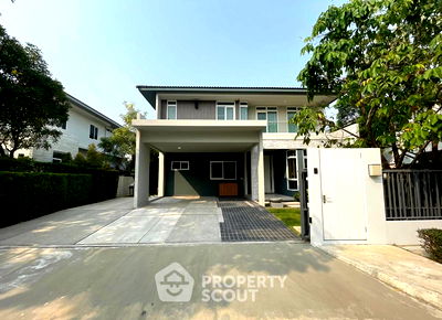 เช่าบ้านเดี่ยว ถนนรามคำแหง : บ้าน 4-ห้องนอน ที่ มัณฑนา บางนา-วงแหวน ใน ดอกไม้ (ID 2130481)