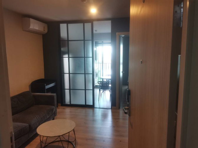 รูป ให้เช่า Brix Condo จรัญสนิทวงศ์ 64 ติดMRT-สิรินธร ชั้น12A แบบ 1 ห้องนอน 35 ตรม. มีเครื่องซักผ้า ของครบ  - รูปที่ 2/6