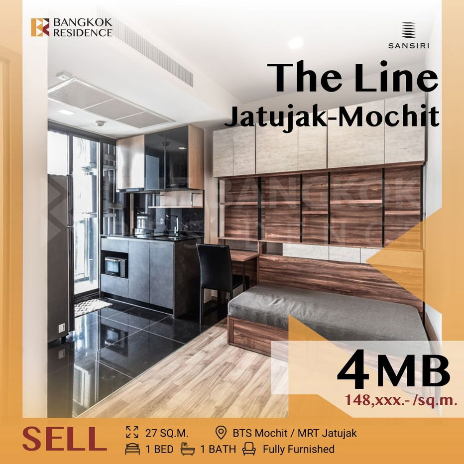 picture ✨Stylish Built-in Unit✨, The Line Jatujak-Mochit near BTS Mo Chit  - 1/11
