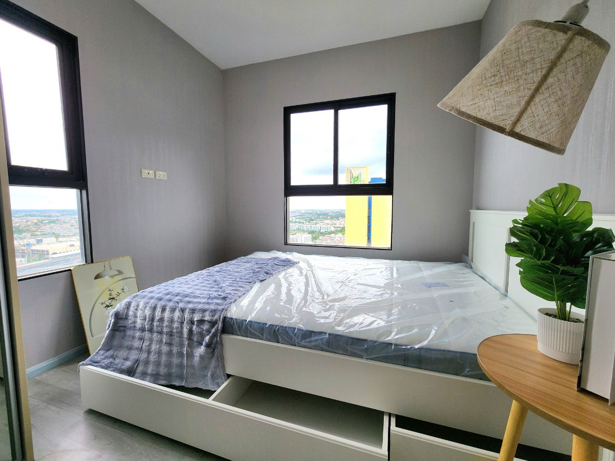 รูป สถานะตามภาพปก**ห้องว่างครับผม รีโนเวทใหม่ทั้งห้อง มีเครื่องซักผ้า**พลัม คอนโด เซนทรัล สเตชั่น เฟส1 แบบ 2 ห้องนอน สไตล์มินิมอลโมเดิร์น SN490.80 - รูปที่ 42/104