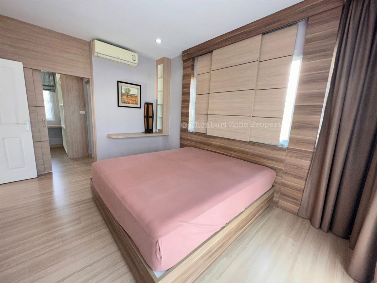 รูป ให้เช่าบ้านเดี่ยวหัวมุม มีเนื้อที่สวน ม.คาซ่าวิลล์ สวนเสือ ศรีราชา - รูปที่ 33/34