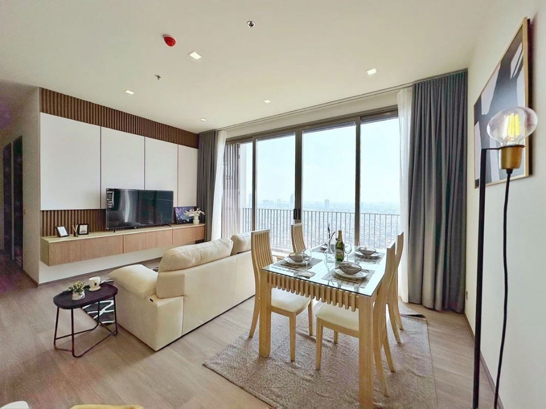 picture Condo 2bedrooms new unit for rent with river view at Rhythm Charoenkrung near Sathorn - 2/14