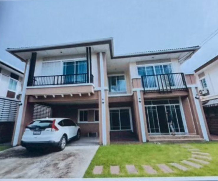 รูป 💥ให้เช่า หมู่บ้าน ภัสสร พัฒนาการ38  บ้านเดี่ยวใจกลางเมืองบนถนนพัฒนาการ ใกล้ทางด่วน  ราคา  60,000   บาท   - รูปที่ 1/5