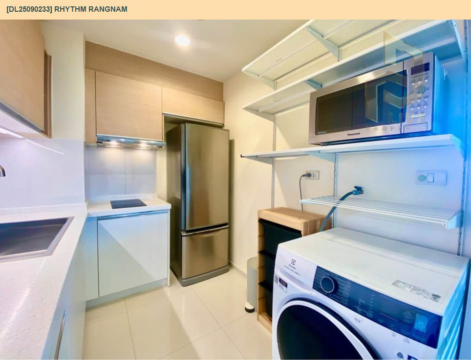 picture DL25090233 Condo for rent, Rhythm Rangnam near BTS Victory Monument, ready to move in, call urgently 0656133286 LineID @655ebbvc - 15/18