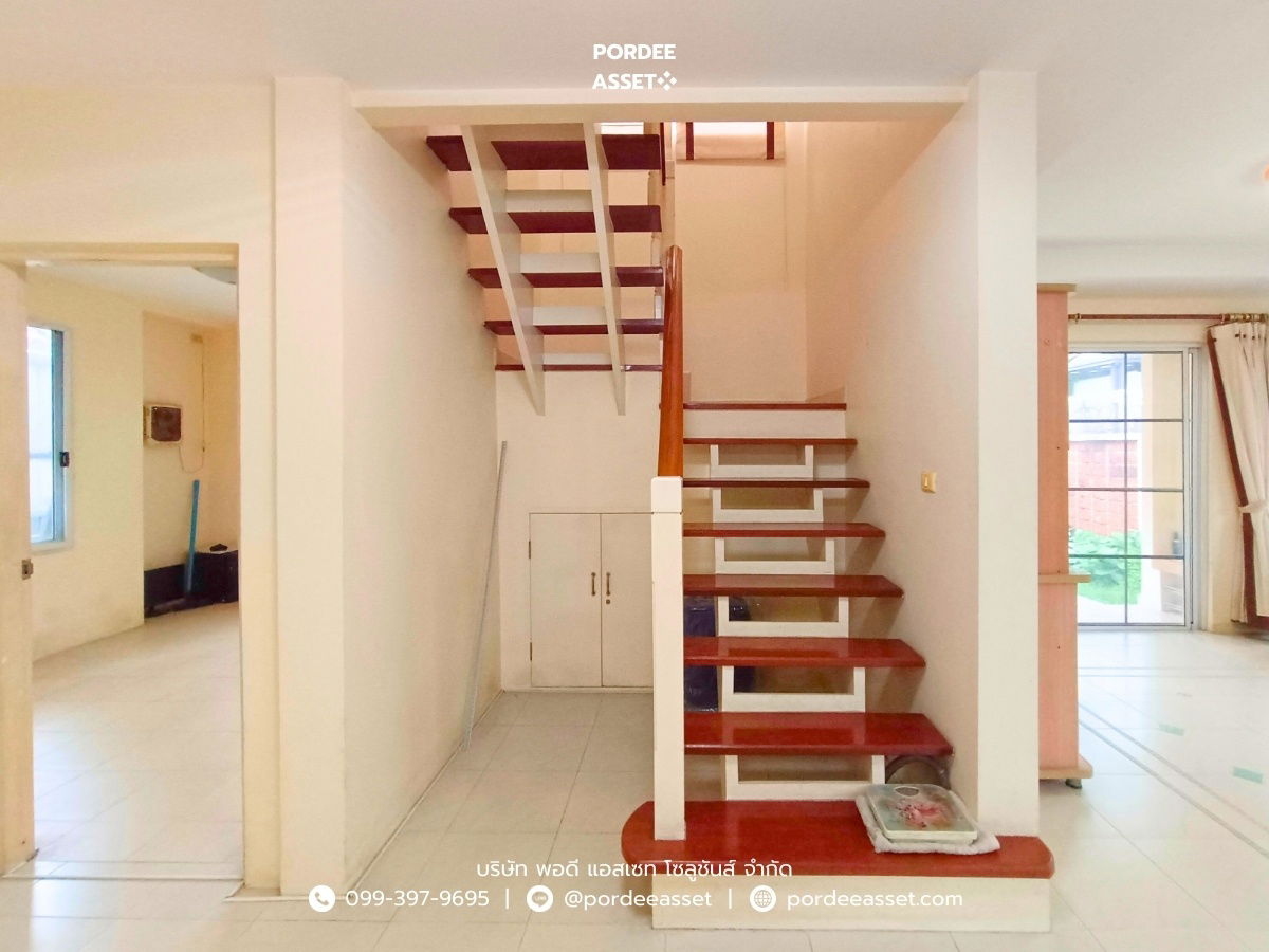 รูป ขาย!! บ้านเดี่ยว ชัยพฤกษ์ รังสิต-คลอง4 ( หลังริม ขนาด 67.4 ตร.ว. ) อยู่ต้นโครงการ ต.บึงยี่โถ อ.ธัญบุรี ถนนรังสิต-นครนายก78 ใกล้ทางด่วนมอเตอร์เวย์  - รูปที่ 9/25