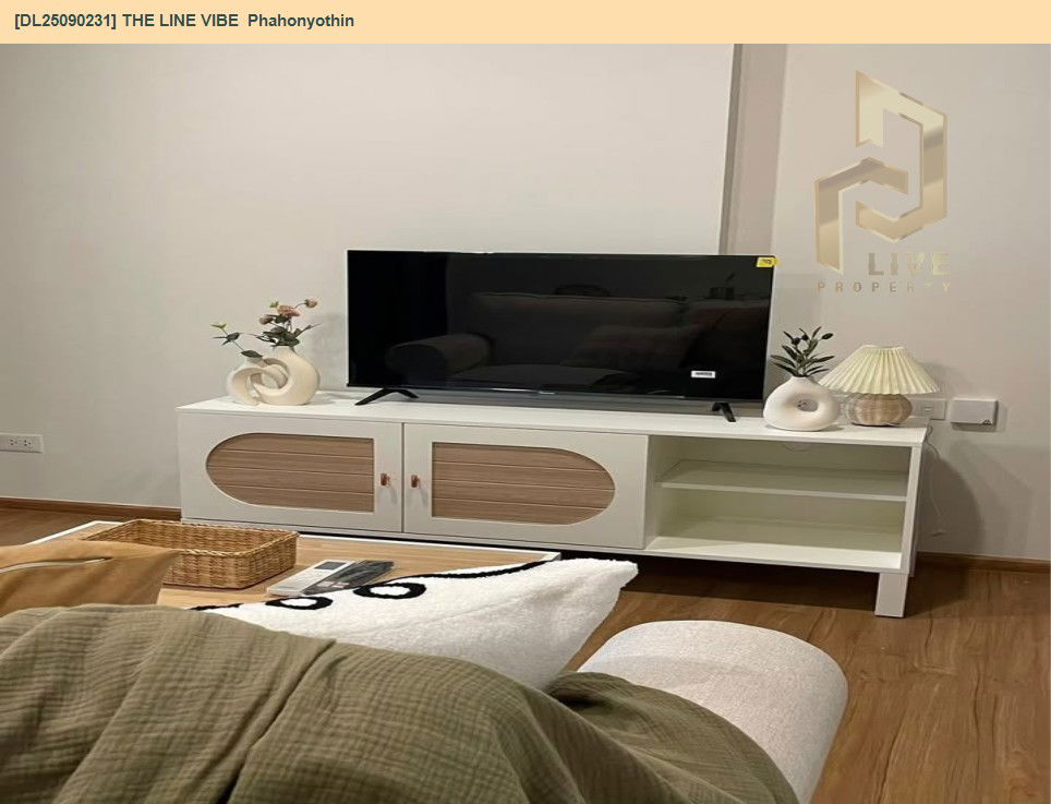รูป DL25090231 ให้เช่าคอนโด เดอะ ไลน์ ไวบ์ พหลโยธิน (THE LINE VIBE  Phahonyothin) ใกล้ BTS ห้าแยกลาดพร้าว พร้อมเข้าอยู่ โทรด่วน 0638692663 LineID @534wlwof - รูปที่ 4/18