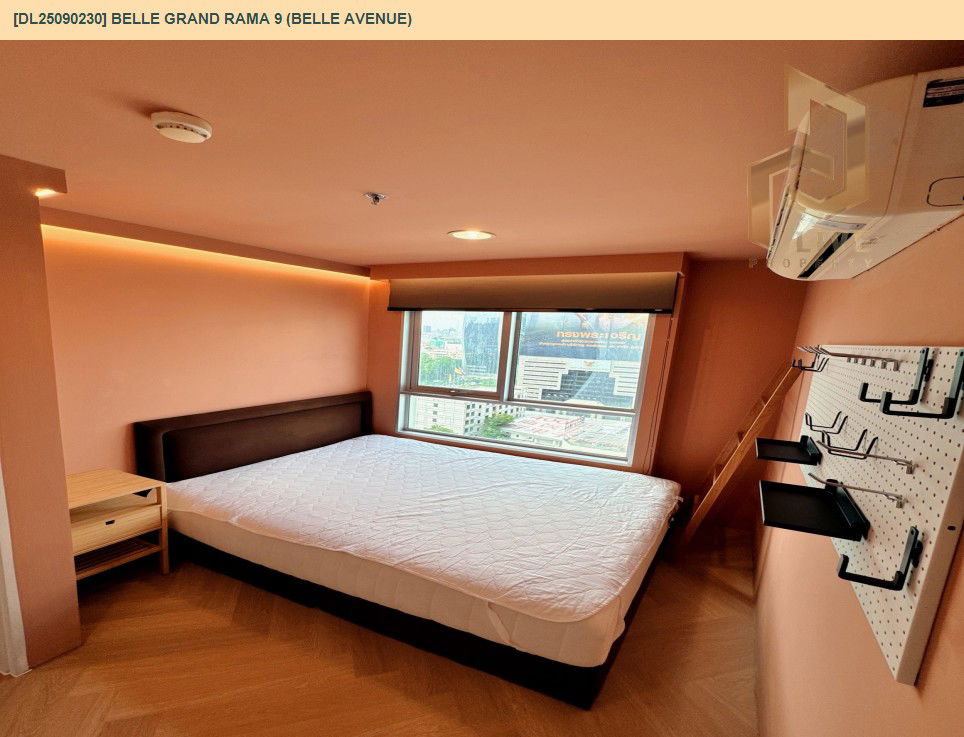 รูป DL25090230 ให้เช่าคอนโด เบล แกรนด์ พระราม 9 (เบล อเวนิว) (Belle Grand Rama 9 (Belle Avenue)) ใกล้ MRT พระราม 9 พร้อมเข้าอยู่ โทรด่วน 0638692663 LineID @655ebbvc - รูปที่ 6/7
