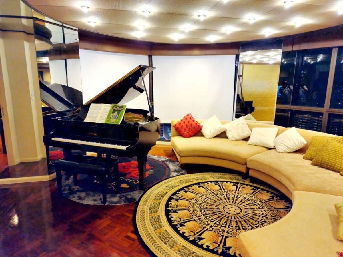 รูป cd1832 ให้เช่าคอนโดหรู Penthouse วิวแม่น้ำเจ้าพระยา ราคาถูก 100,000บาท/เดือน (ราคานี้ ไม่ให้เปียโน) Le bua at State Tower ใกล้ BTS สะพานตากสิน - รูปที่ 4/49
