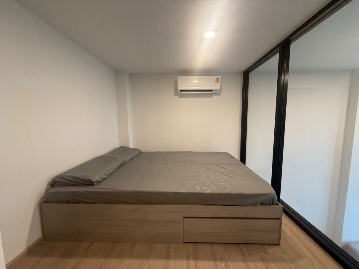 picture P410 Condo for rent Origin Plug & Play Nonthaburi Station, good location next to the BTS, Duplex room, ready to move in immediately - 4/18