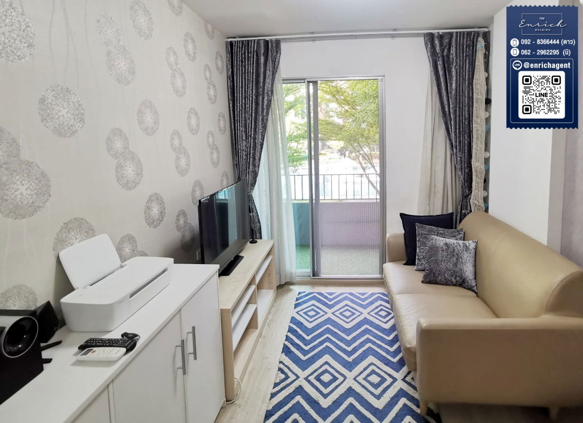 รูป 💙ให้เช่า Elio del ray sukhumvit 64 เงียบ สงบ แต่งครบ BTS ปุณณวิถี,อุดมสุข💙 โทร.  092-8366444 ดาว // Line id : @enrichagent - รูปที่ 1/6