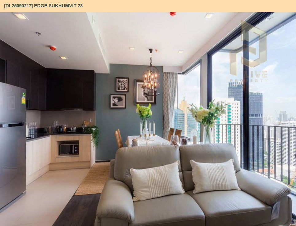picture DL25090217 Condominium for sale, Edge Sukhumvit 23 (EDGE SUKHUMVIT 23), ready to move in, call 0638692663 LineID@655ebbvc - 2/16