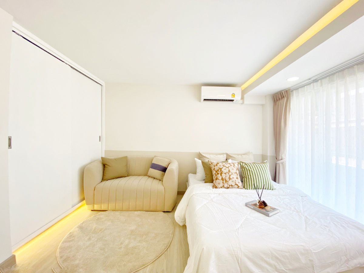 รูป SK03255 ขายด่วนคอนโด Family Park Ladprao 48 (แฟมิลี่ปาร์ค ลาดพร้าว 48)  ตกแต่งใหม่สวยมาก **BTS ภาวนา** - รูปที่ 2/12