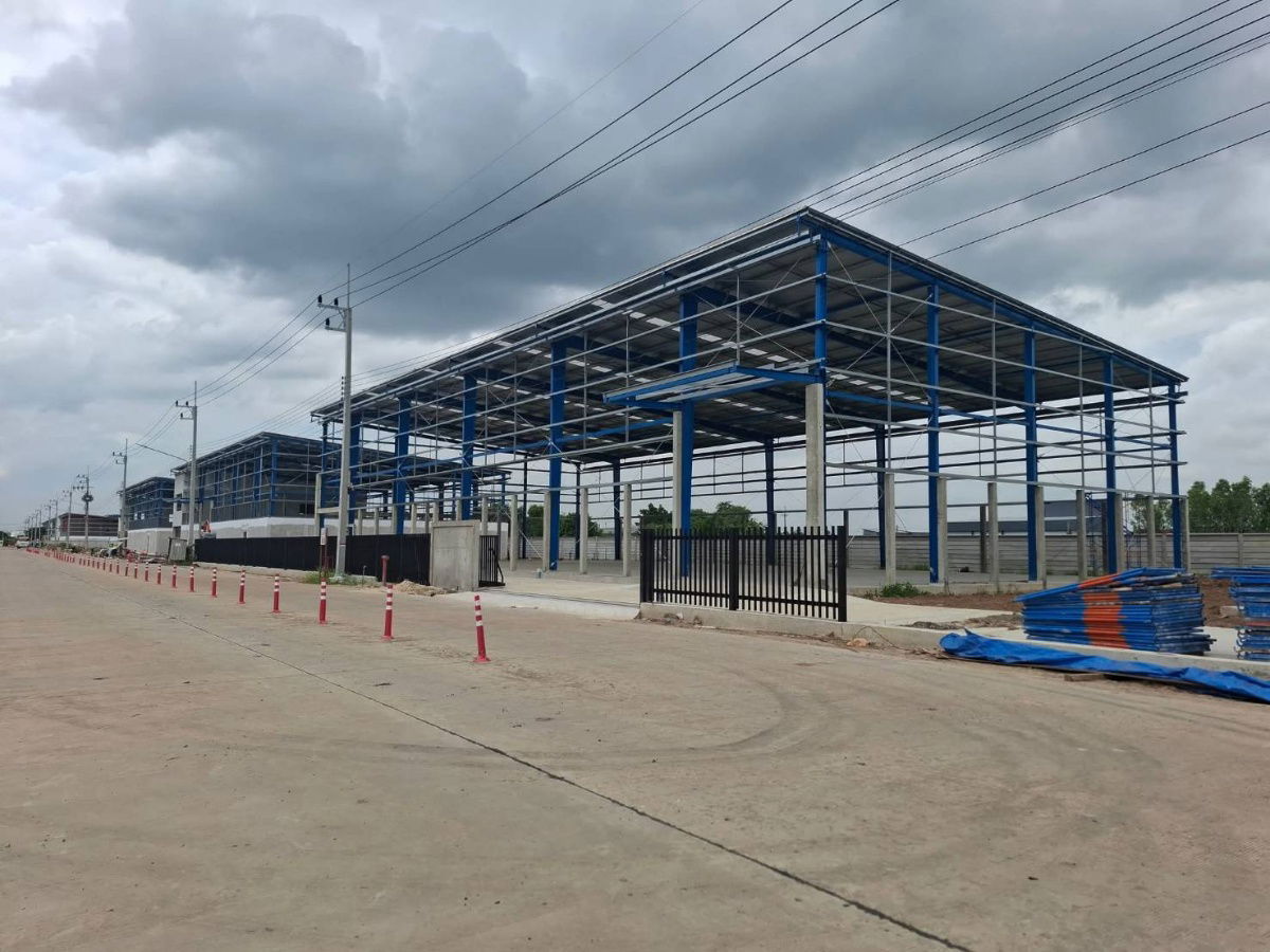 รูป โรงงานให้เช่า ขาย พร้อมสำนักงานพื้นที่ สีม่วงเข้มลำลูกกาคลอง 9 ลำลูกกา ปทุมธานี ติดต่อ Khun Panya 063-381-5838 - รูปที่ 2/5