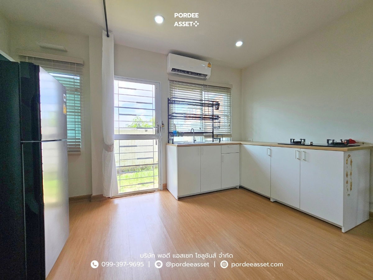 รูป ขาย!! ทาวน์โฮม บีทีเอ็น เรสซิเดนซ์ (หลังบ้านไม่ติดหลังอื่น ขนาด 20 ตร.ว.) ซอยจันทร์ทองเอี่ยม บางบัวทอง นนทบุรี ใกล้เซ็นทรัลเวสต์เกต : BTN Residence - รูปที่ 17/26